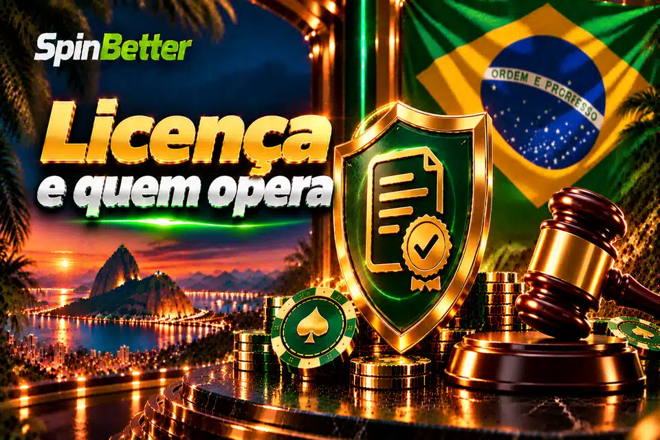 Licença e quem opera o SpinBetter